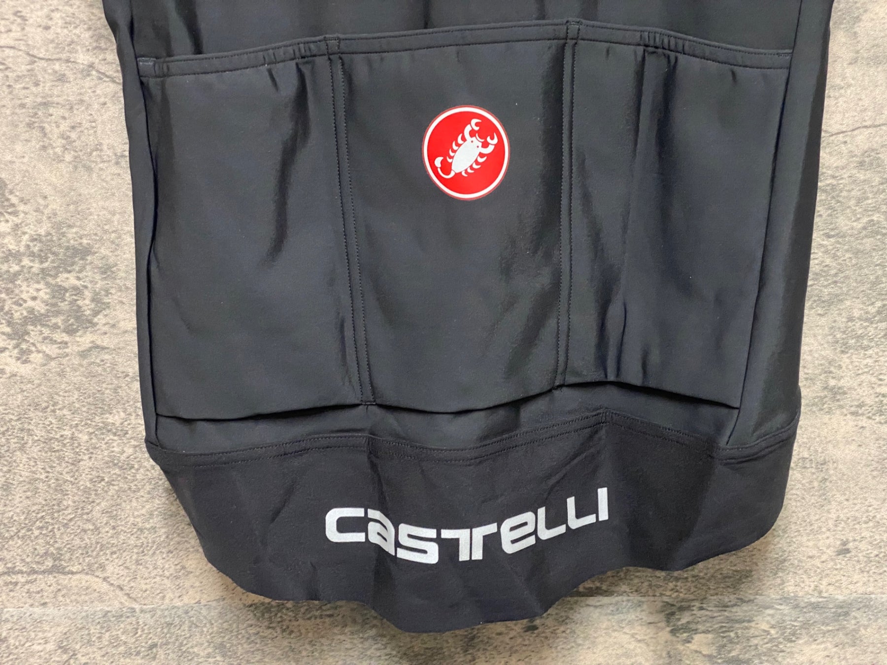 CASTELLI ROSSO CORSA サイクルジャージ 上下　黒 JP269 カステリ CASTELLI ロッソコルサ ROSSO CORSA PERFETTO 半袖