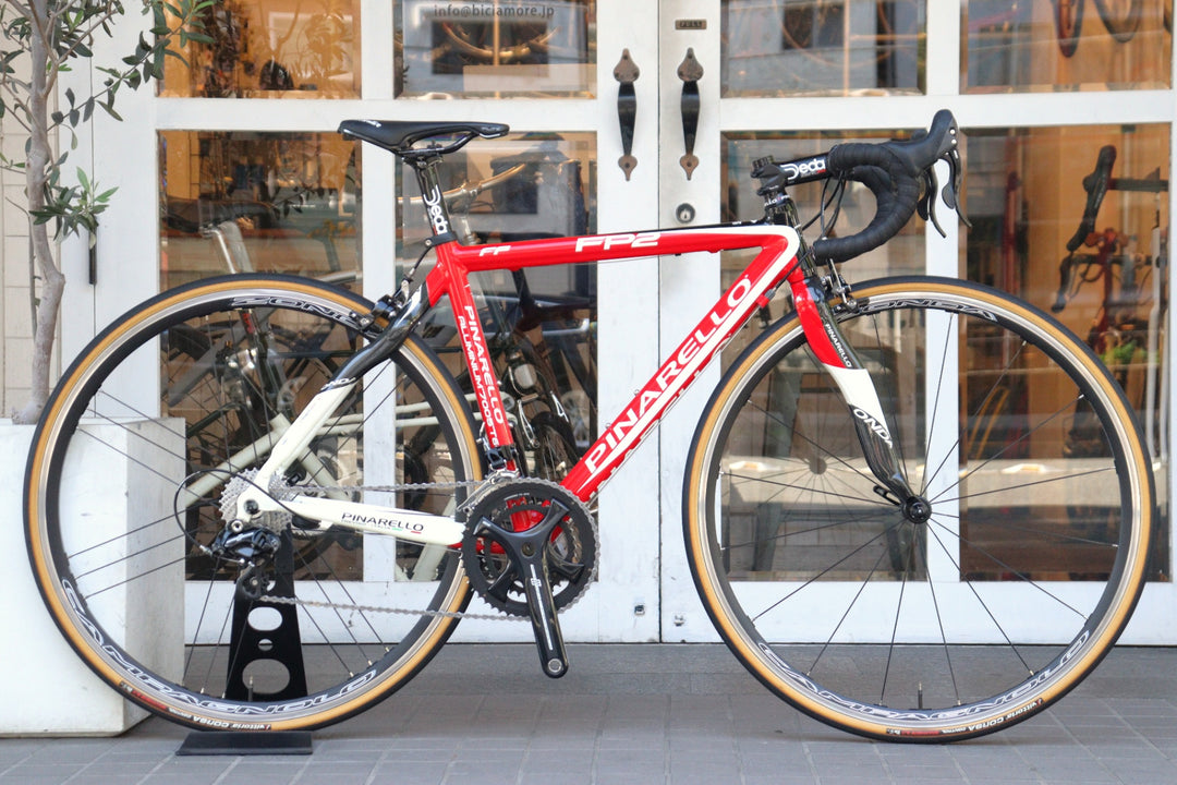 ピナレロ PINARELLO FP2 2008モデル 44サイズ カンパニョーロ ポテンザ 11S MIX アルミ ロードバイク ZONDA 【横浜店】