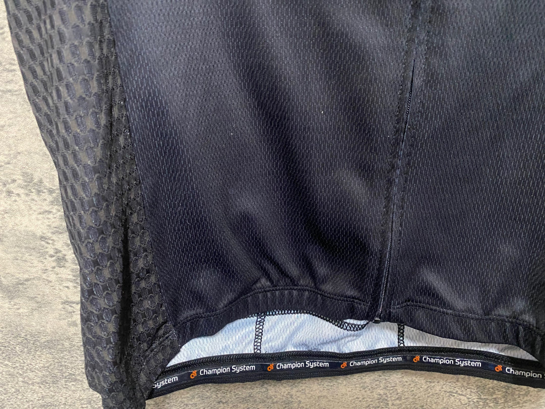 JR244 チャンピオンシステム Champion System 半袖 サイクルジャージ 黒 M TREK Emonda