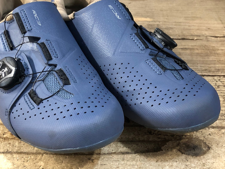 JZ915 シマノ SHIMANO RC3 SHRC300W B17W ビンディングシューズ SPD-SL EU38紺