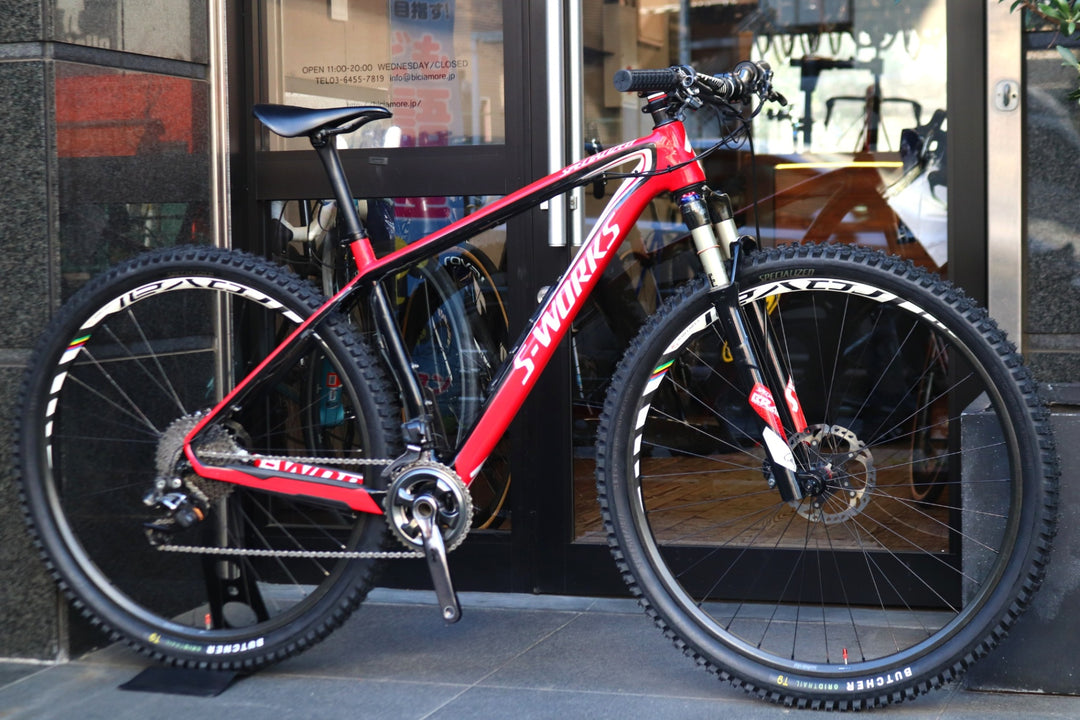 スペシャライズド SPECIALIZED S-WORKS STUMPJUMPER 2012モデル 17.5 シマノ XTR M9070 Di2 11S カーボン マウンテンバイク 【東京南麻布店】