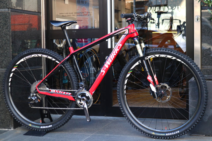 スペシャライズド SPECIALIZED S-WORKS STUMPJUMPER 2012モデル 17.5 シマノ XTR M9070 Di2 11S カーボン マウンテンバイク 【東京南麻布店】