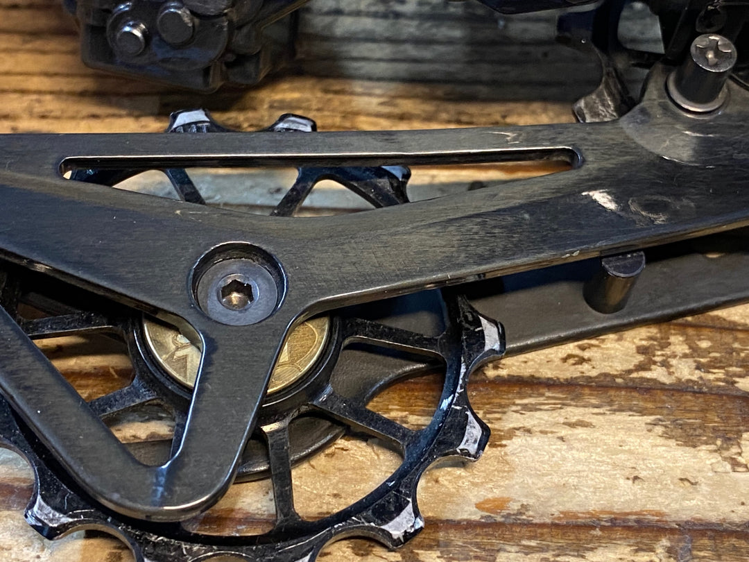 KR468 シマノ SHIMANO デュラエース DURA-ACE RD-R9150 リアディレイラー 11S Di2 動作確認済み ※TOKEN オーバーサイズプーリー 12/14T