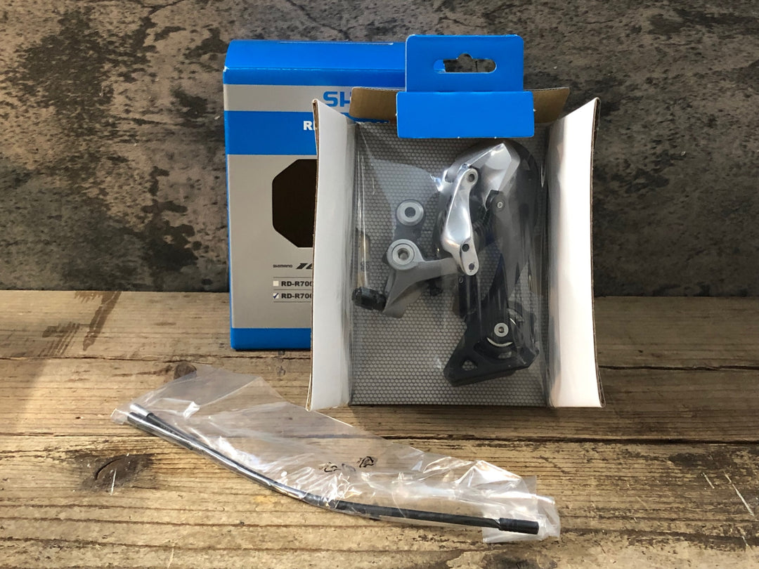 JS309 シマノ SHIMANO 105 RD-R7000 GS リアディレイラー シルバー