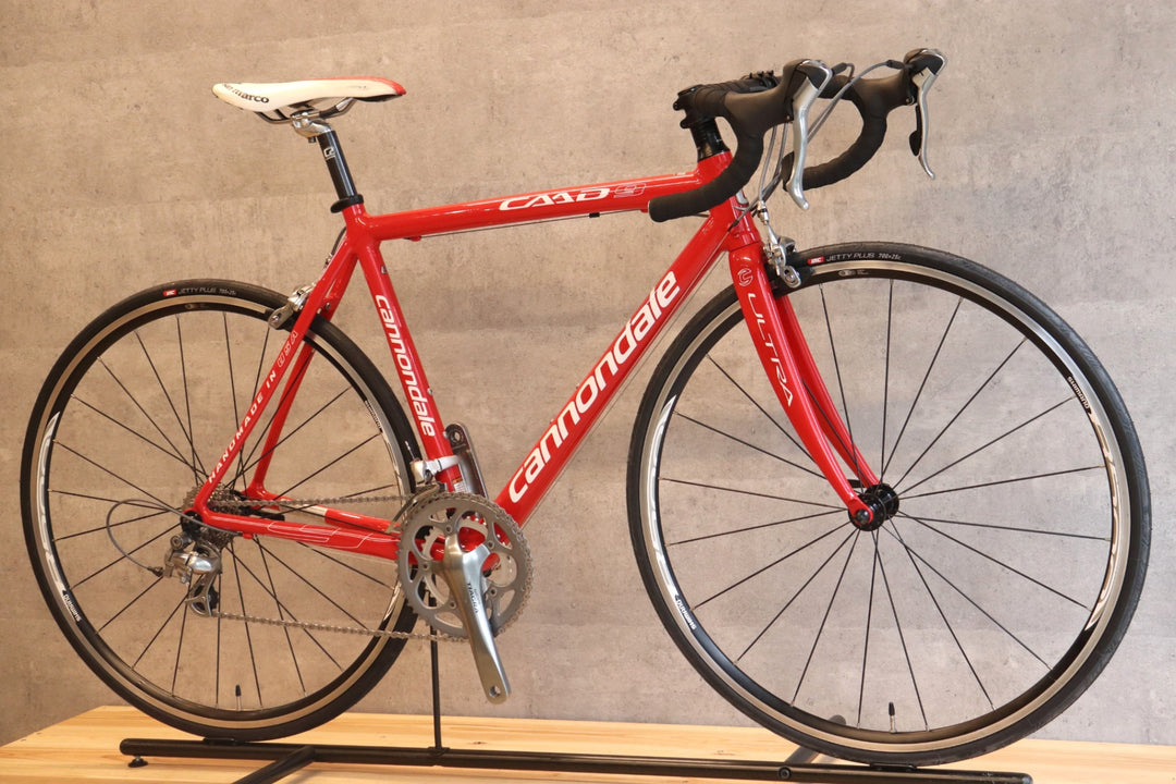キャノンデール CANNONDALE キャド CAAD9-6 2009モデル 52サイズ シマノ ティアグラ 4500 9S アルミ ロードバイク 【さいたま浦和店】