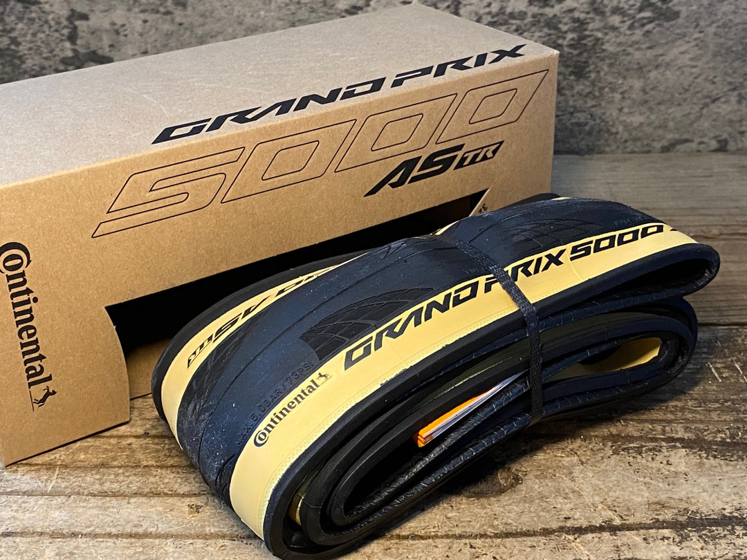 JX381 コンチネンタル Continental GRANDPRIX5000 AS TR チューブレスレディタイヤ 700×32C 黒/トランスペアレント