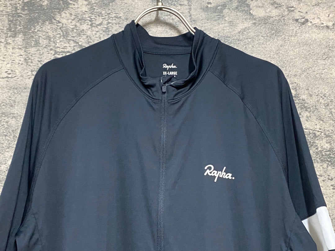 KC666 ラファ Rapha CORE JERSEY 半袖 サイクルジャージ 黒 XXL