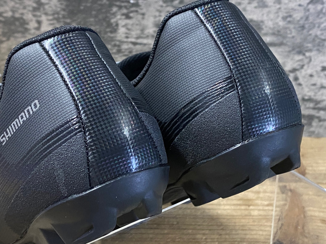 JN123 シマノ SHIMANO XC1 SHXC100M ビンディングシューズ EU41 黒 2穴