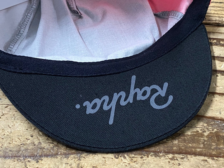 KI016 ラファ Rapha サイクルキャップ グレー ピンク フリーサイズ RCC