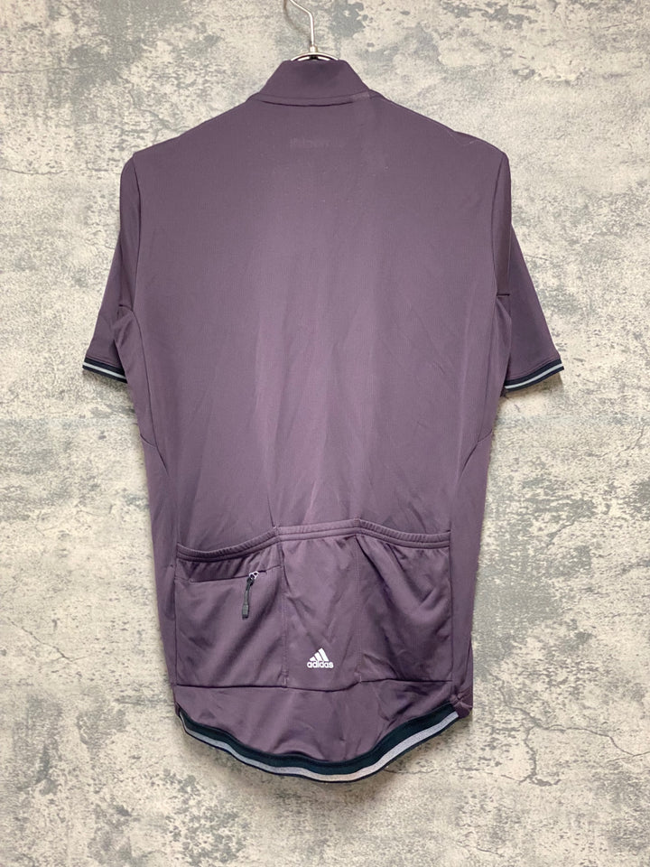 KC170 アディダス adidas 半袖 サイクルジャージ 茶 M climachill