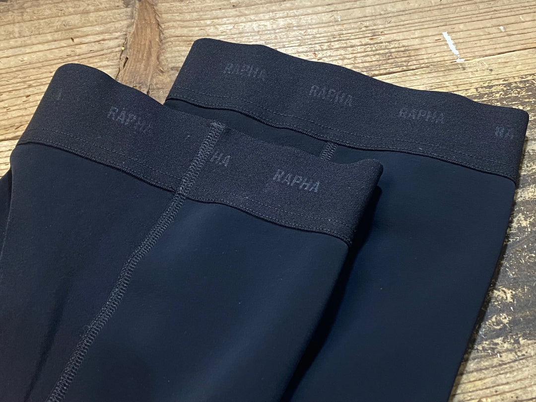 JW750 ラファ Rapha PRO TEAM LEG WARMERS レッグウォーマー 黒 S