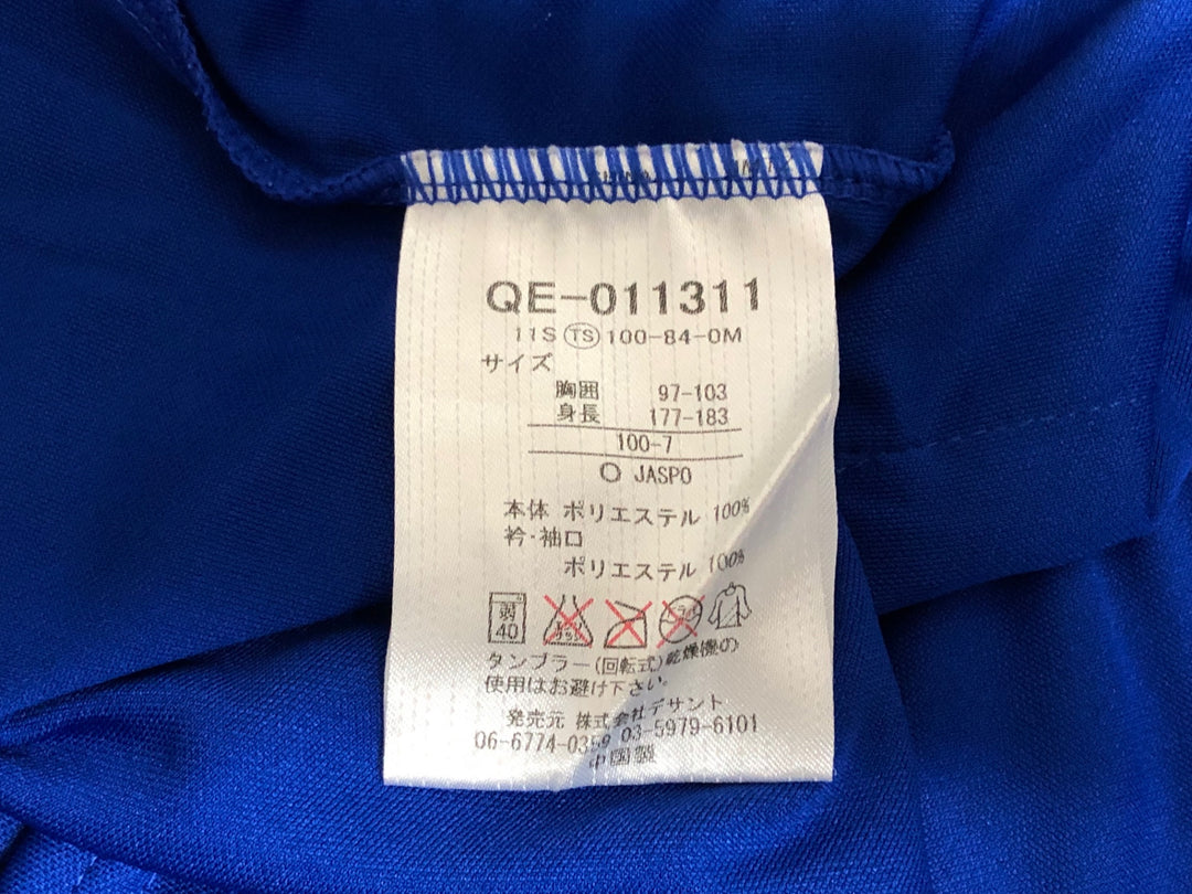 KK451 ルコックスポルティフ le coq sportif 半袖 Tシャツ サイクルジャージ 青 O