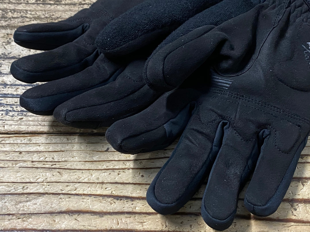 KH750 シマノ SHIMANO 長指 ウィンターグローブ 黒 L 裏起毛 GORE TEX INFINIUM