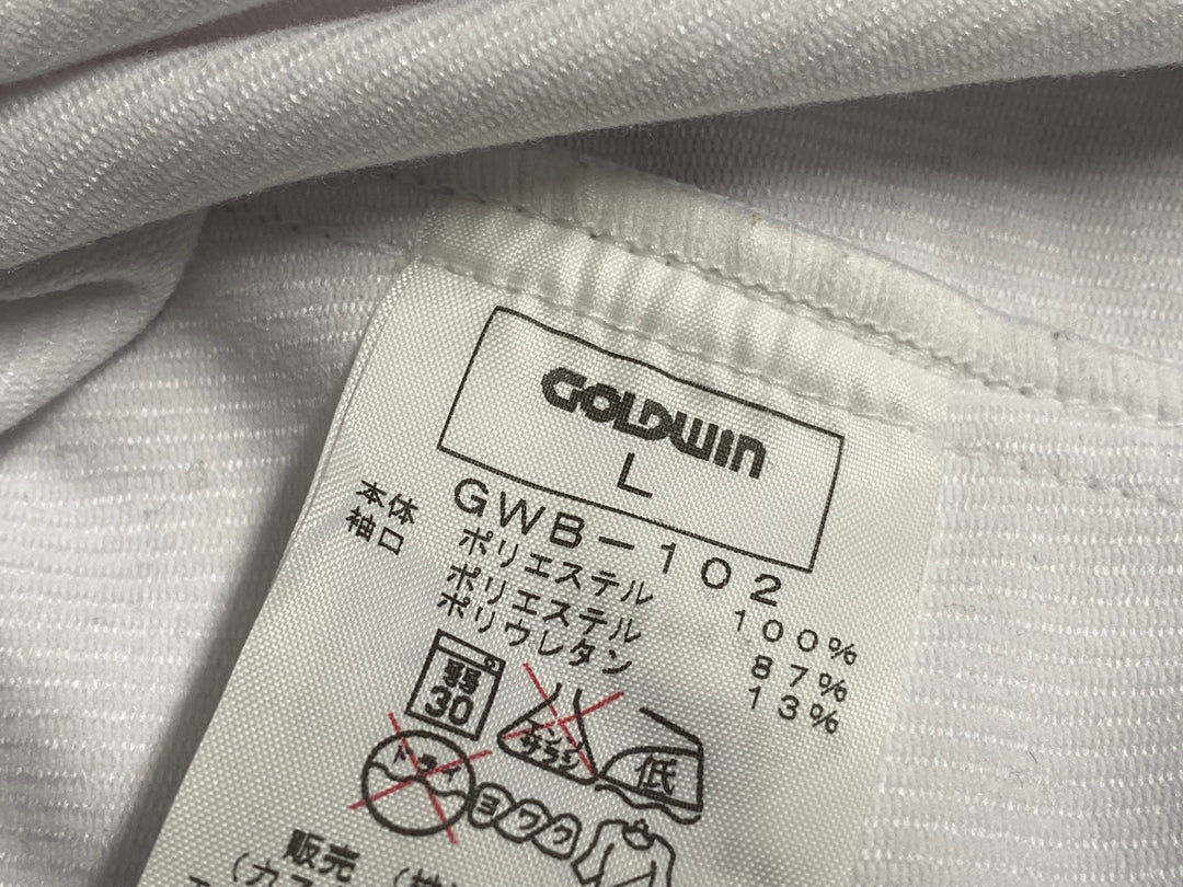 KD226 ゴールドウィン GOLDWIN 長袖 サイクルジャージ 白 L