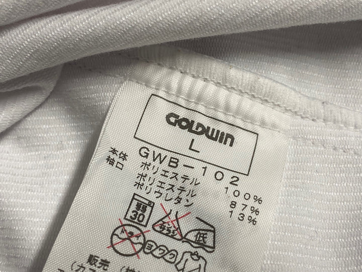 KD226 ゴールドウィン GOLDWIN 長袖 サイクルジャージ 白 L