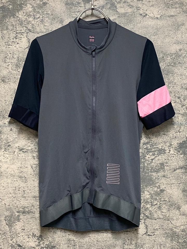 KF225 ラファ Rapha PRO TEAM TRAINING JERSEY 半袖 サイクルジャージ グレー M