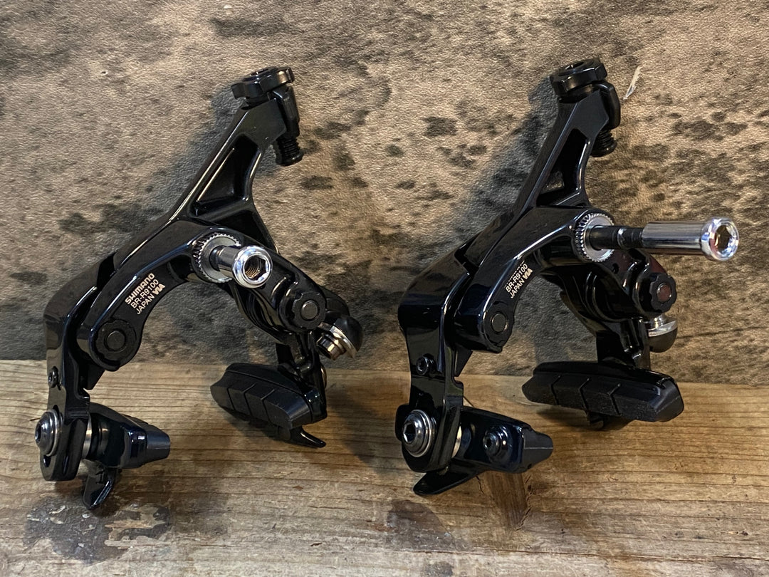 JW093 シマノ SHIMANO デュラエース DURA-ACE BR-R9100 キャリパーブレーキ 前後セット