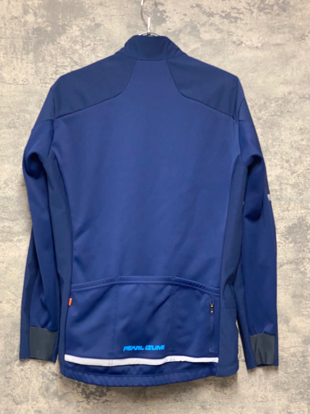 KB678 パールイズミ PEARL iZUMi サイクルジャケット 裏起毛 L ネイビー