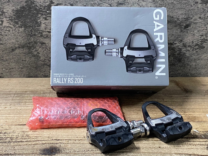 KH292 ガーミン GARMIN ラリー RALLY RS200 両側計測パワーメーター ビンディングペダル SPD-SL 接続OK