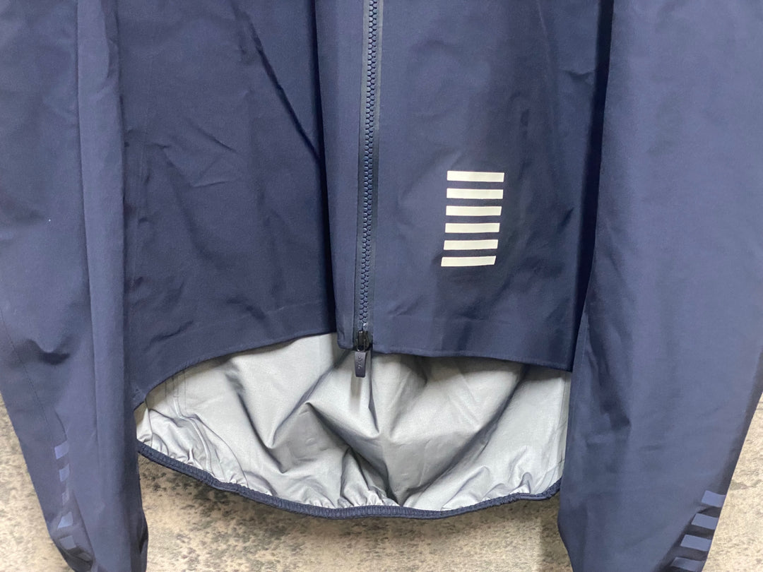 KD620 ラファ Rapha PRO TEAM RAIN JACKET 長袖 サイクルジャケット 紺 M