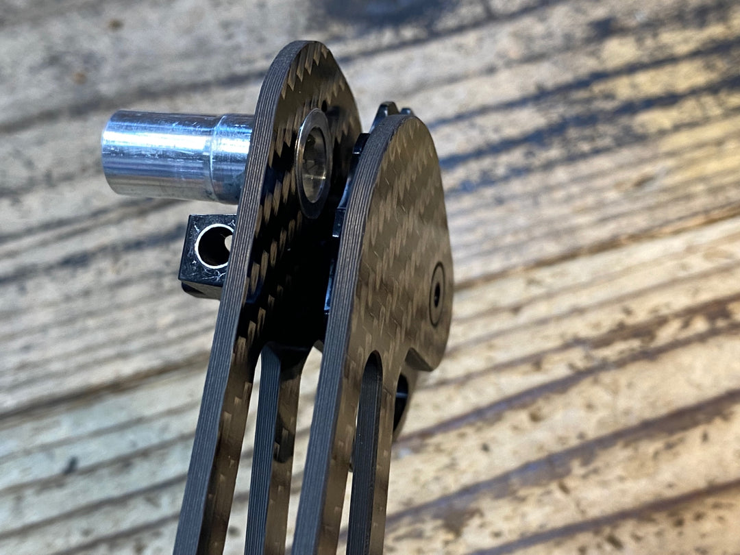 JO243 ギアループ GEAROOP CERAMIC カーボン ビックプーリーケージ 14T/16T CAMPAGNOLO SUPER RECORD/RECORD/CHORUS