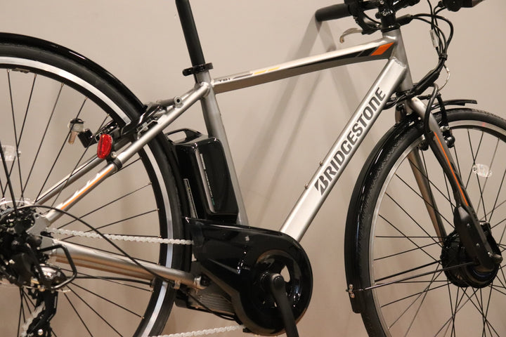 【店頭受け取り限定】 未使用 ブリヂストン BRIDGESTONE TB1e 450サイズ シマノ ターニー 7S アルミ クロスバイク Eバイク 【仙台店】
