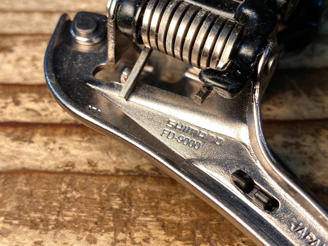 JV822 シマノ SHIMANO デュラエース DURA-ACE FD-9000 フロントディレイラー 直付け ※座金,固定ボルト欠品