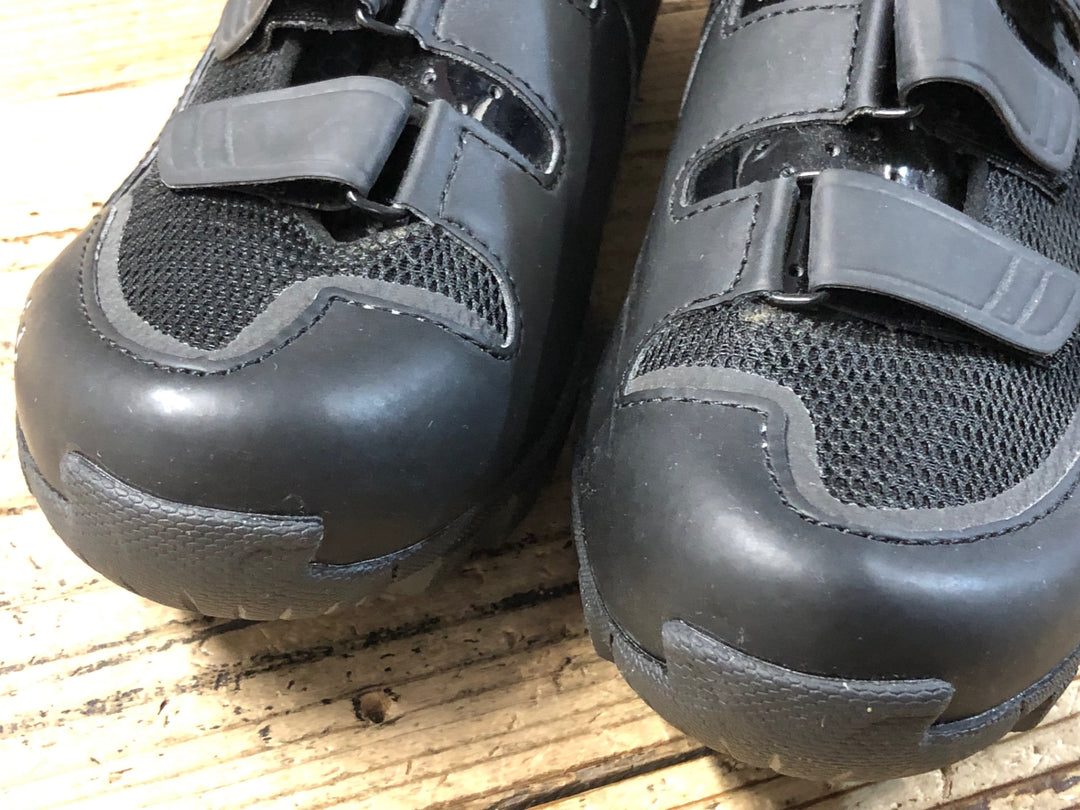 KG386 フィジーク FIZIK M6 MTB shoes ビンディングシューズ 黒 SPD EU38 ※ペン字あり