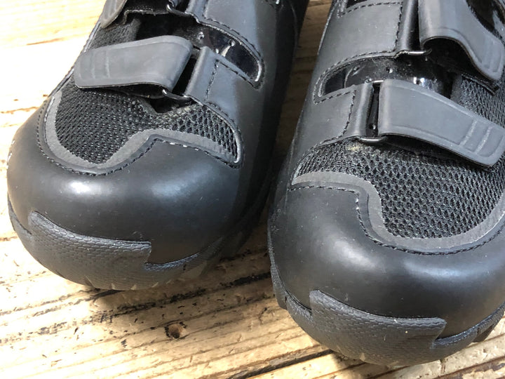 KG386 フィジーク FIZIK M6 MTB shoes ビンディングシューズ 黒 SPD EU38 ※ペン字あり