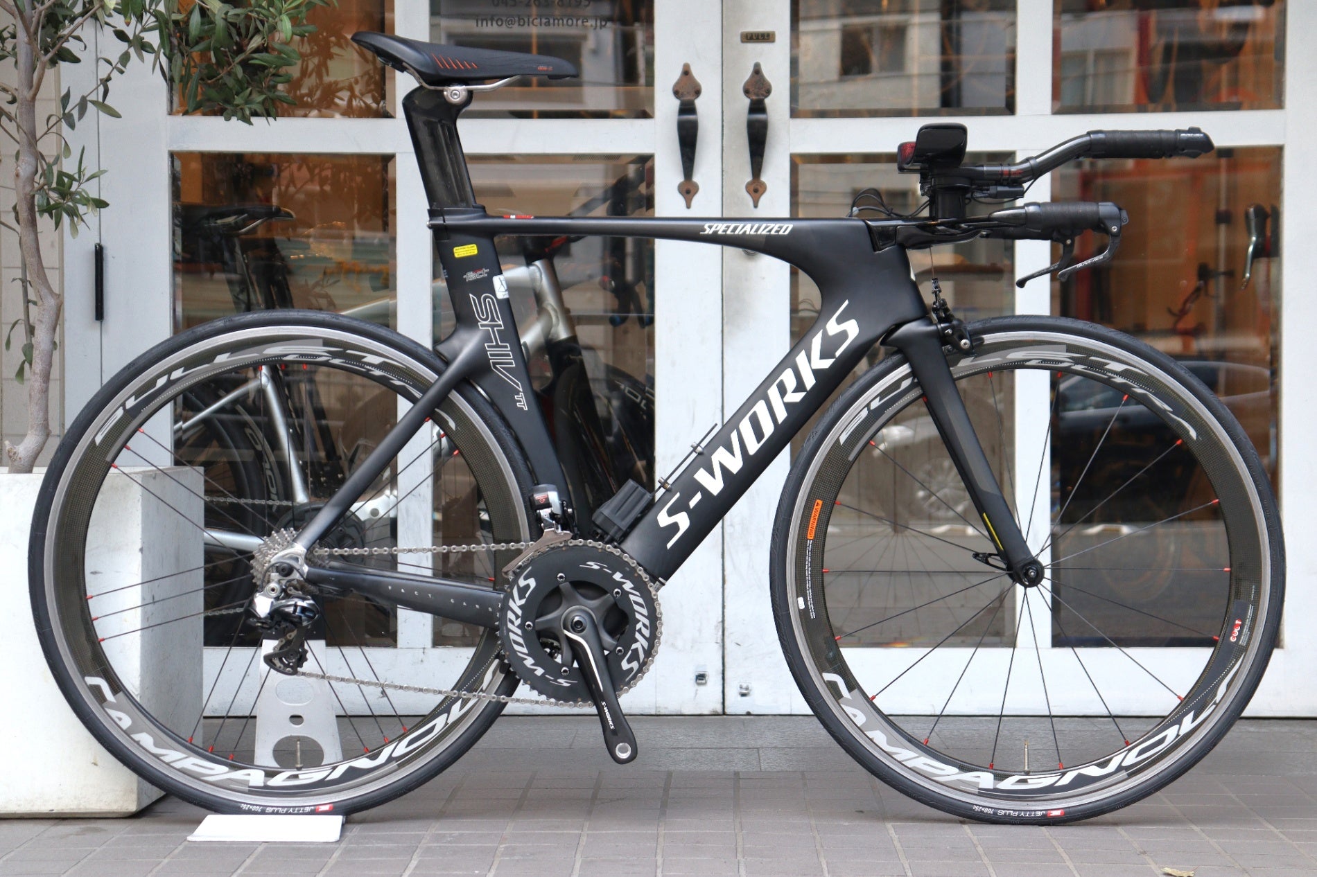 スペシャライズド SPECIALIZED S-WORKS シヴ SHIV TT 2013 480サイズ デュラエース 9070 11S カーボン  トライアスロン TTバイク 【横浜店】