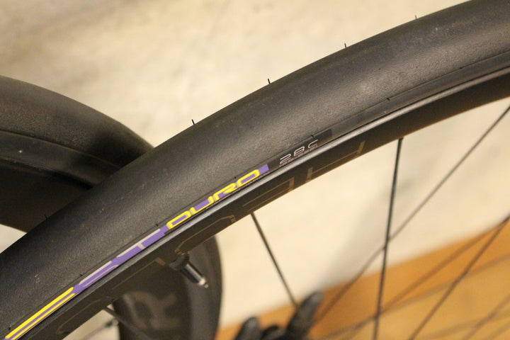 ボントレガー BONTRAGER アイオロス プロ AEOLUS PRO 37 TLR DISC カーボン チューブレスレディ ホイールセット シマノ11S/12S 21C 【福岡店】