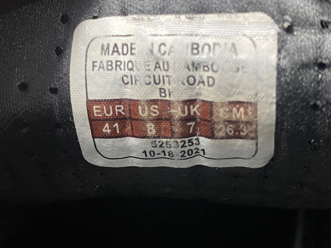 KD296 ボントレガー BONTRAGER CIRCUIT ROAD SHOES ビンディングシューズ 3穴 BOA 黒 EU41
