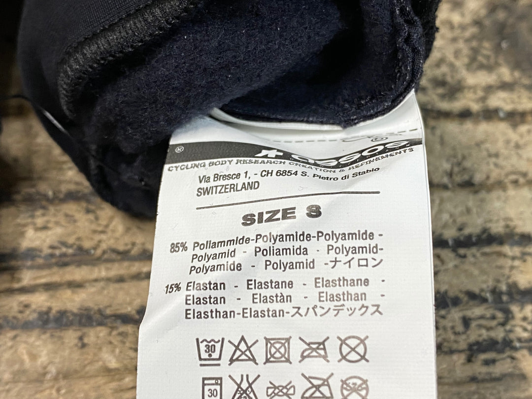 JQ155 アソス assos tiburu Glove EVO7 長指ウィンターグローブ 黒 S 裏起毛