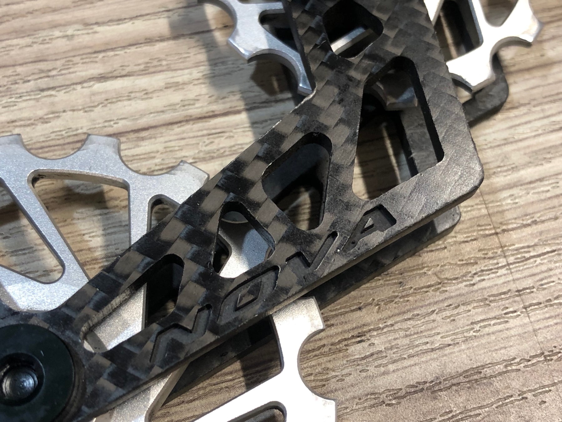 JQ886 ノバライド NOVA RIDE ビッグプーリー シルバー 7/17T SHIMANO