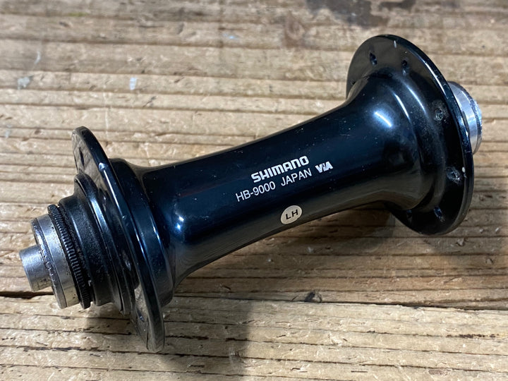 KH224 シマノ SHIMANO デュラエース DURA-ACE HB-9000 FH-9000 ハブ 前後セット 32H 100×130mm シマノ11S ※フロントエンド割れのためジャンク