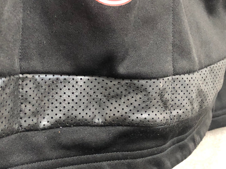 KD407 カステリ CASTELLI 長袖 サイクルジャケット 黒 S 裏起毛 ※汚れ ラバー部べたつき