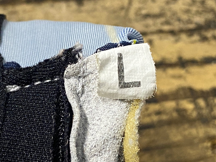 KJ793 スポーツフル sportful 指切り グローブ 紺 黃 L Tinkoff