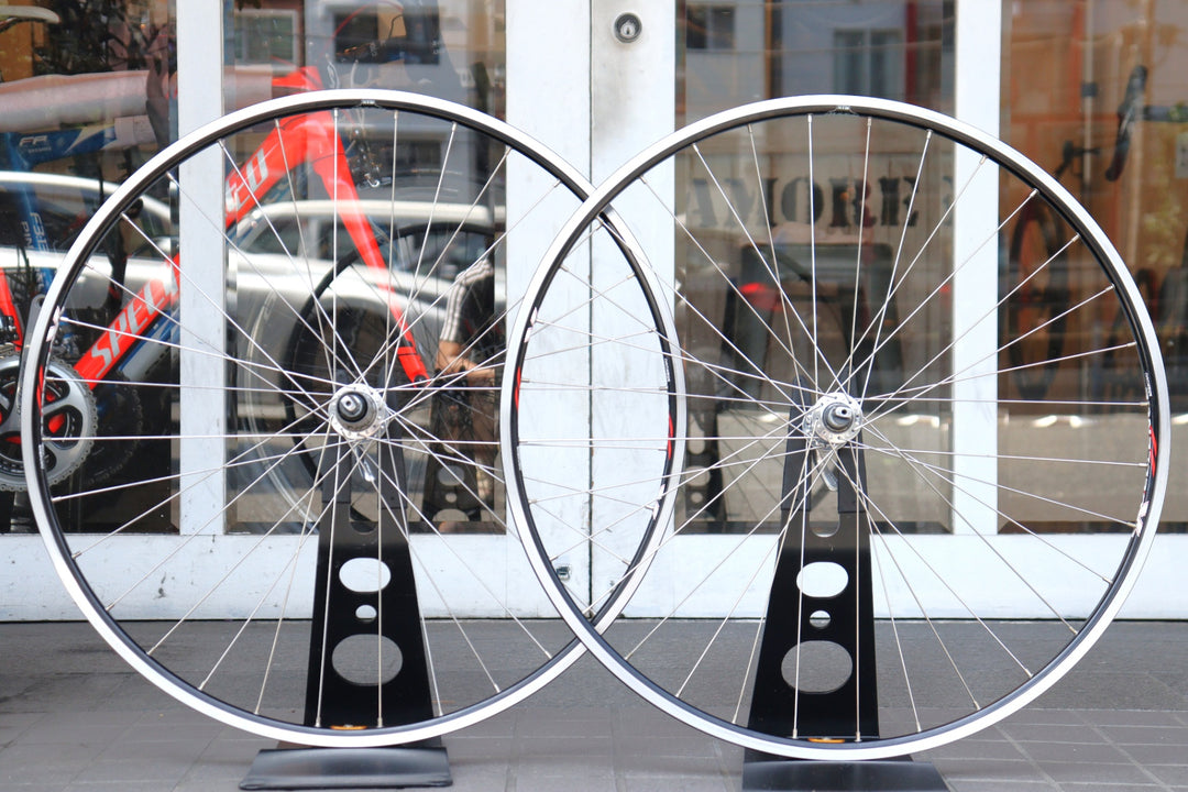 アンブロッシオ AMBROSIO エクセレンス EXCELLENCE リム デュラエース DURA-ACE 7900 ハブ 手組 アルミ クリンチャー ホイールセット シマノ 9/10S ホイールセット 【横浜店】