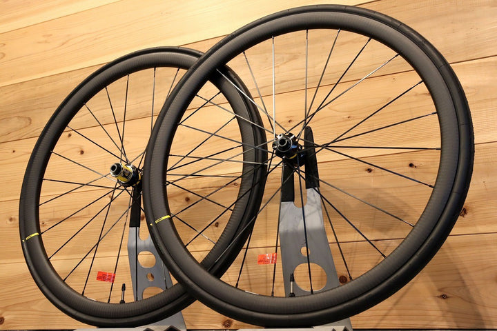 未使用 マヴィック MAVIC キシリウム KSYRIUM PRO CARBON UST DISC カーボン チューブレス ホイールセット シマノ11S 【千葉店】