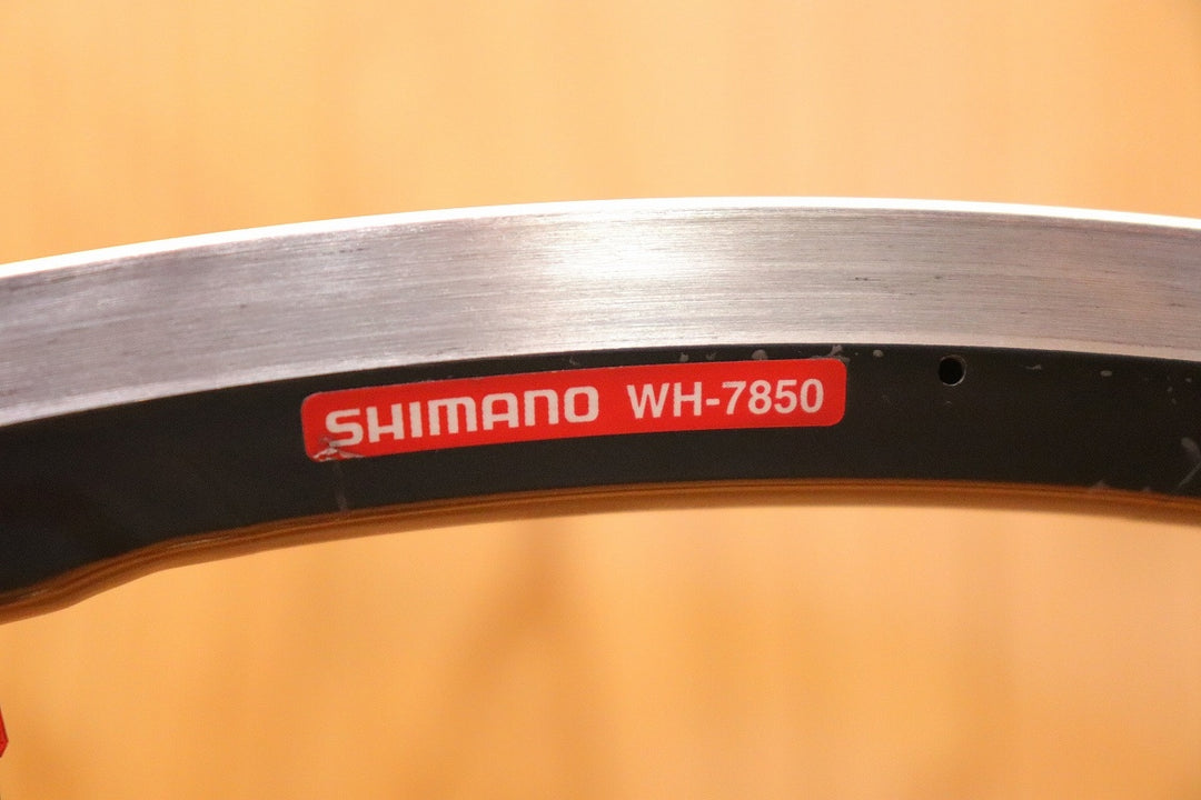 シマノ SHIMANO デュラエース DURA-ACE WH-7850 C24 CL アルミ/カーボン クリンチャー ホイールセット シマノ 10S ナローリム 【芦屋店】