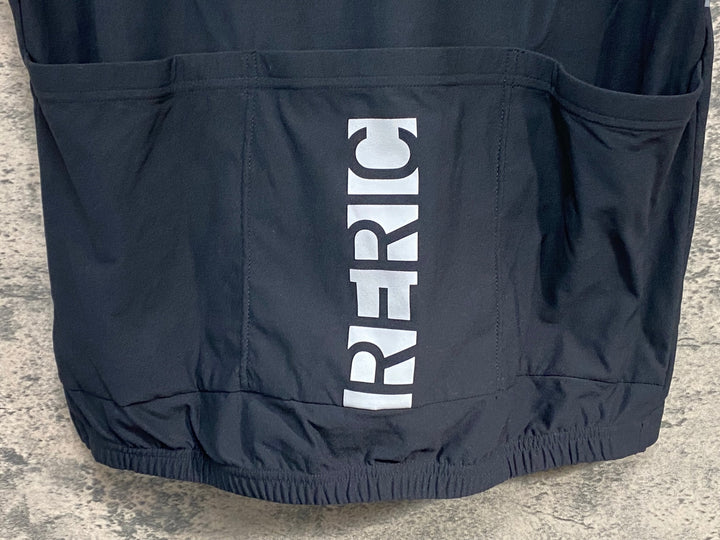 JZ243 レリック reric 半袖 サイクルジャージ 黒 XL