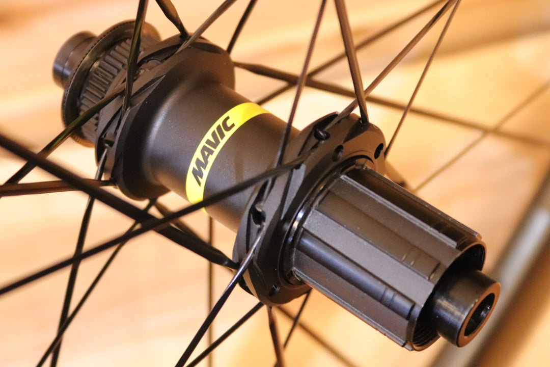 マヴィック MAVIC コスミック COSMIC SLR 45 DISC シマノ 11S/12S 19C カーボン チューブレスレディ ホイールセット 【広島店】