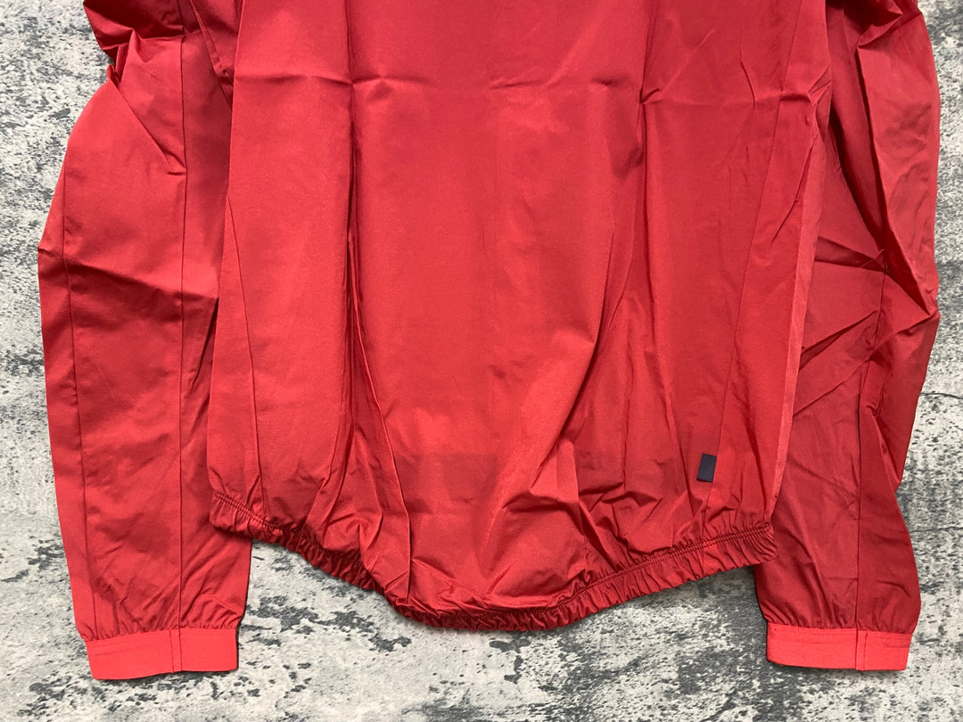 JY627 パスノーマルスタジオ PAS NORMAL STUDIOS MENS STOW AWAY JACKET 長袖 ウィンドブレーカー 赤 L 未使用