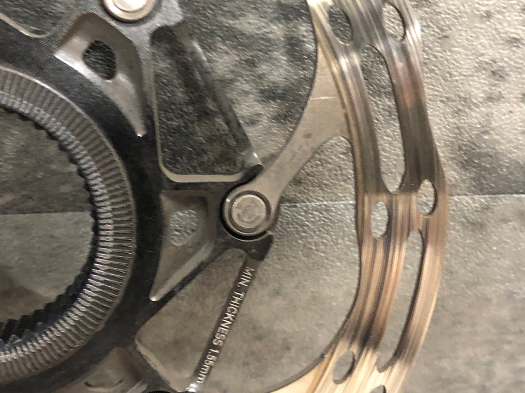 KI738 スラム SRAM CLX ディスクブレーキローター 前後セット 160/140mm 1.8/1.75mm