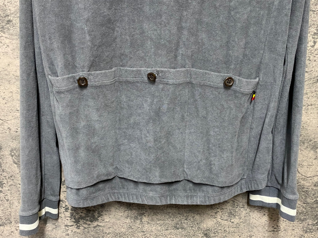 KD841 カペルミュール KAPELMUUR 長袖 サイクルジャージ グレー L