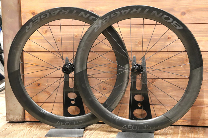 ボントレガー BONTRAGER アイオロス AEOLUS RSL62 カーボン チューブレスレディ ホイールセット シマノ11S/12S 23C 【東京南麻布店】