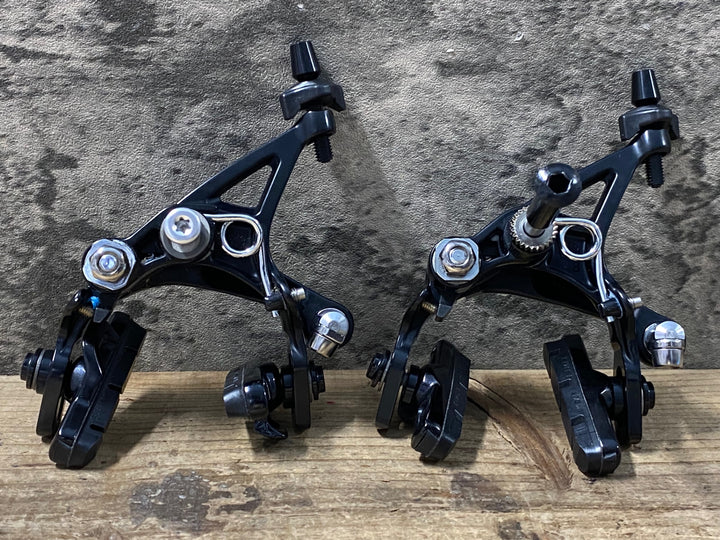 KQ595 カンパニョーロ CAMPAGNOLO レコード RECORD BR19-REDP キャリパーブレーキ 前後セット ※ナット片方社外品