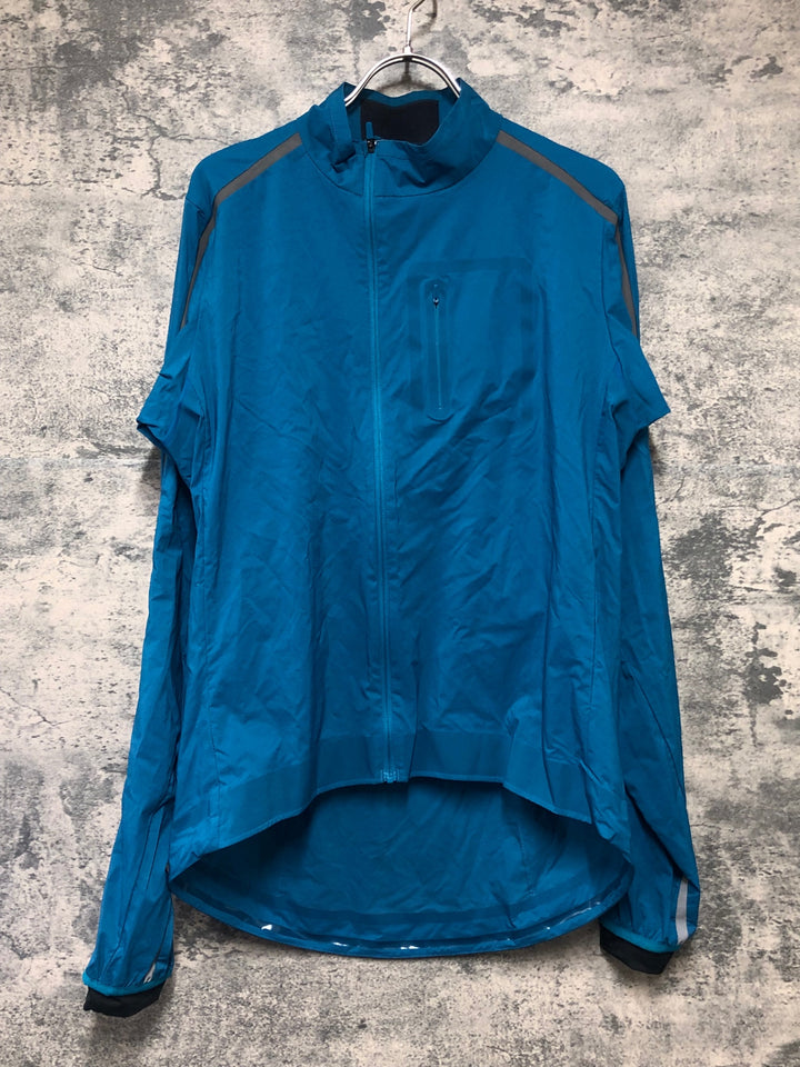 KL358 ラファ Rapha CLASSIC WIND JACKET 2 長袖 ウィンドブレーカー ターコイズ M