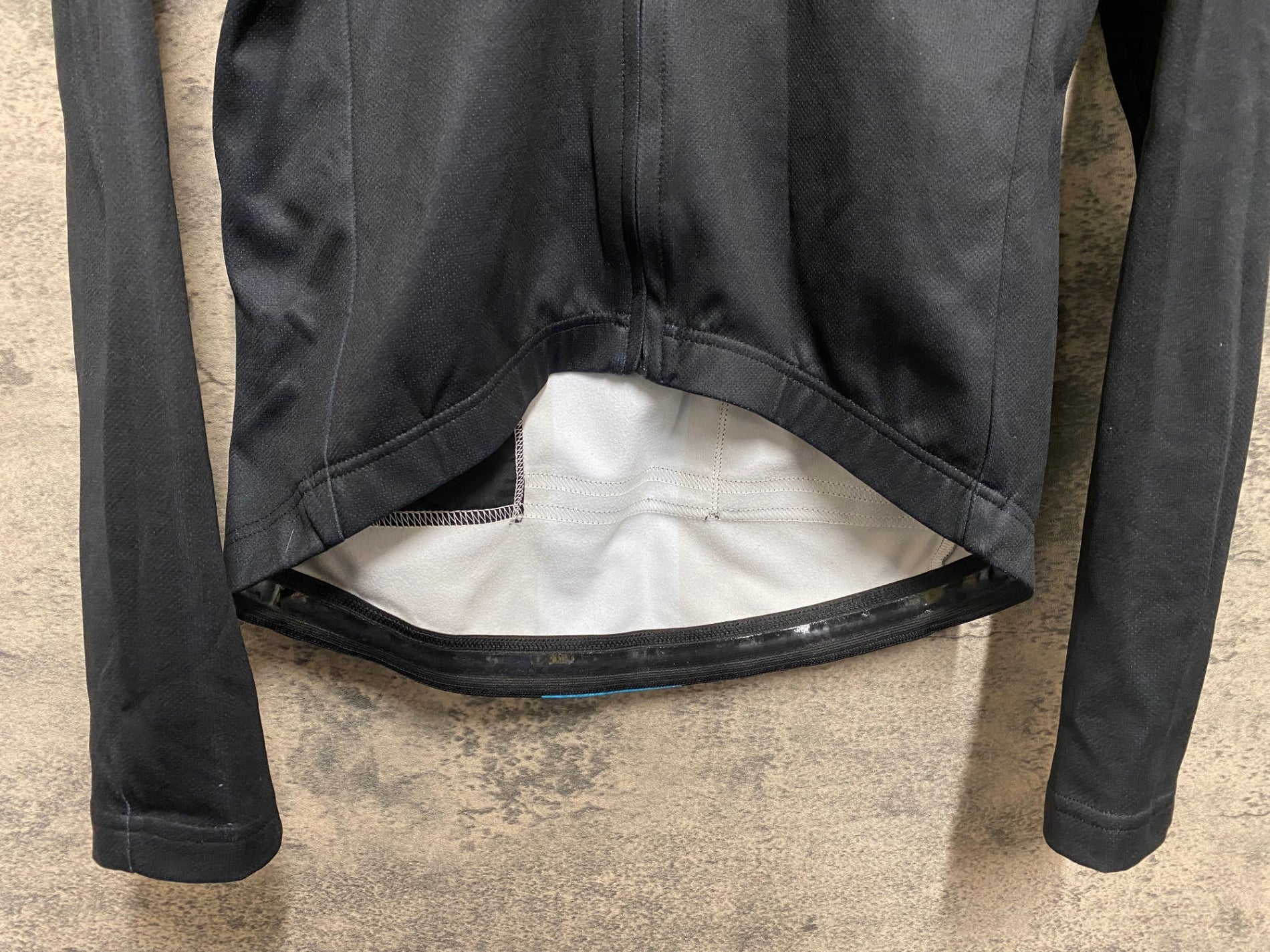 JR086 ラファ Rapha TEAM LONG SLEEVE SERSEY 長袖サイクルジャージ 黒