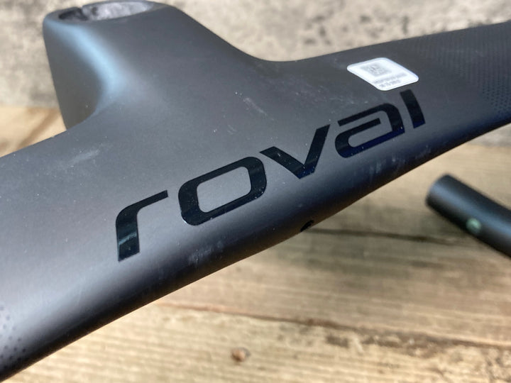 JM371 ロヴァール ROVAL RAPIDE RD COCKPIT 一体型 カーボン ドロップハンドル Φ31.8 380/75MM
